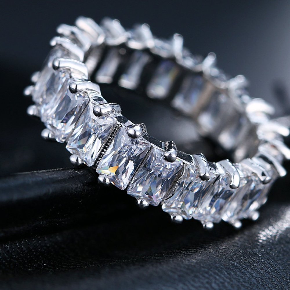 🔥$5 **New 2023** White Gemstone Ring